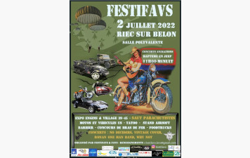 Rendez-vous le 2 juillet à Riec Sur Belon..