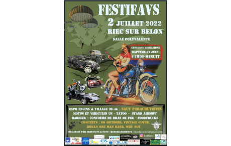 Rendez-vous le 2 juillet à Riec Sur Belon..